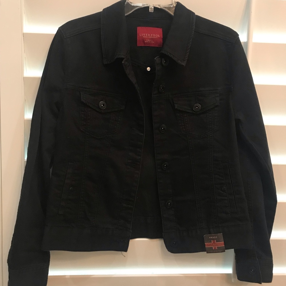 Black Jean Jacket